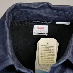 Levi's Men's Navy Blue Denim S/S Woven Shirt (Retail $54.50) S04