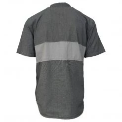 Vans Off The Wall Men's Heather Grey Tone S/S Woven Shirt (Medium Only)