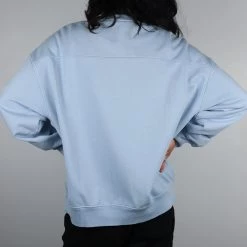 Levi's Women's Oversized Pastel Blue L/S Crewneck Sweater