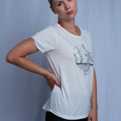 Roxy Women's White Mountain S/S T-Shirt (S12) T-Shirts