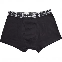 Kenneth Cole Men's 2 Pack Solid Classic Trunks (S06)