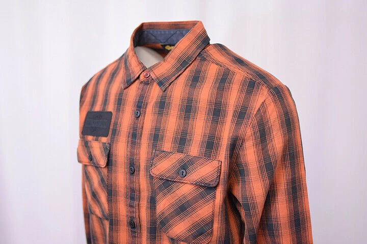 Harley-Davidson Women's Made By Milwaukee L/S Woven Shirt (Slim Fit XL) 8 Harley-Davidson Women's Made By Milwaukee L/S Woven Shirt (Slim Fit XL)