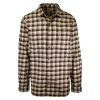 Carhartt Men's Brown Plaid L/S Woven Shirt (S99)