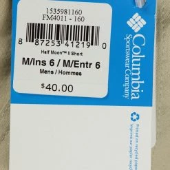 Columbia Men's PFG Fossil Half Moon II Cargo Shorts (160)