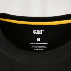 Caterpillar Men's Solid Color 3D Trademark S/S T-Shirt (S01)