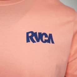 RVCA Men's Salmon Roberto Relaxed Fit S/S T-Shirt (S29)