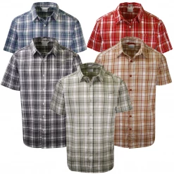 Columbia Men's Rapid Rivers II Classic Plaid S/S Shirt