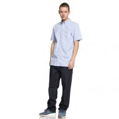 DC Shoes Men's Classic Oxford Light S/S Woven Shirt (Retail $55) Size Small Mens