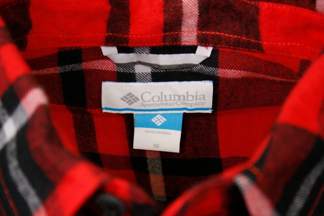 Columbia Men's NCAA CLG Flare Gun Plaid L/S Flannel Shirt (766) 12 Columbia Men's NCAA CLG Flare Gun Plaid L/S Flannel Shirt (766)