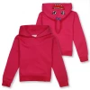 Wild Child Hoodies Kid's Pink Shark Pull Over Hoodie (S06)