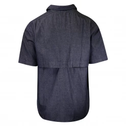 Levi's Men's Navy Blue Denim S/S Woven Shirt (Retail $54.50) S04