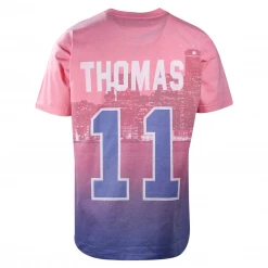 Mens Mitchell & Ness Men's Isiah Thomas #11 Detroit Pistons City Pride S/S T-Shirt