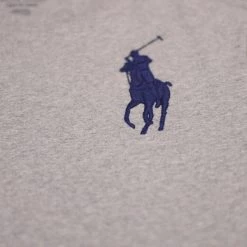 Polo Ralph Lauren Kid's Big Pony #3 Heather Grey S/S T-Shirt