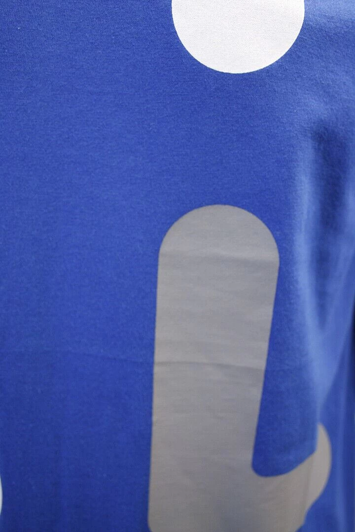 FILA Men's Blue Grey White Letters S/S T-Shirt (S02B) 6 FILA Men's Blue Grey White Letters S/S T-Shirt (S02B)