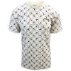FILA Men's Beige Cube S/S T-Shirt (S06A) Size 2XL