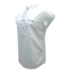 Columbia Women's White Chambray Pinnacle Peak Popover Shirt (Retail $64.99)