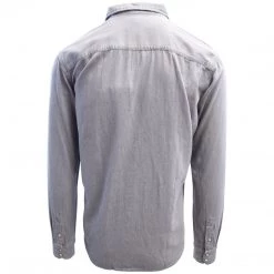 Jack & Jones Men's Light Grey Denim Slim Sheridan L/S Shirt