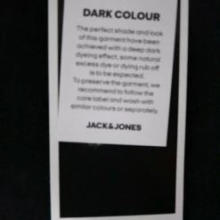 Jack & Jones Men's Black Denim Slim Sheridan L/S Shirt