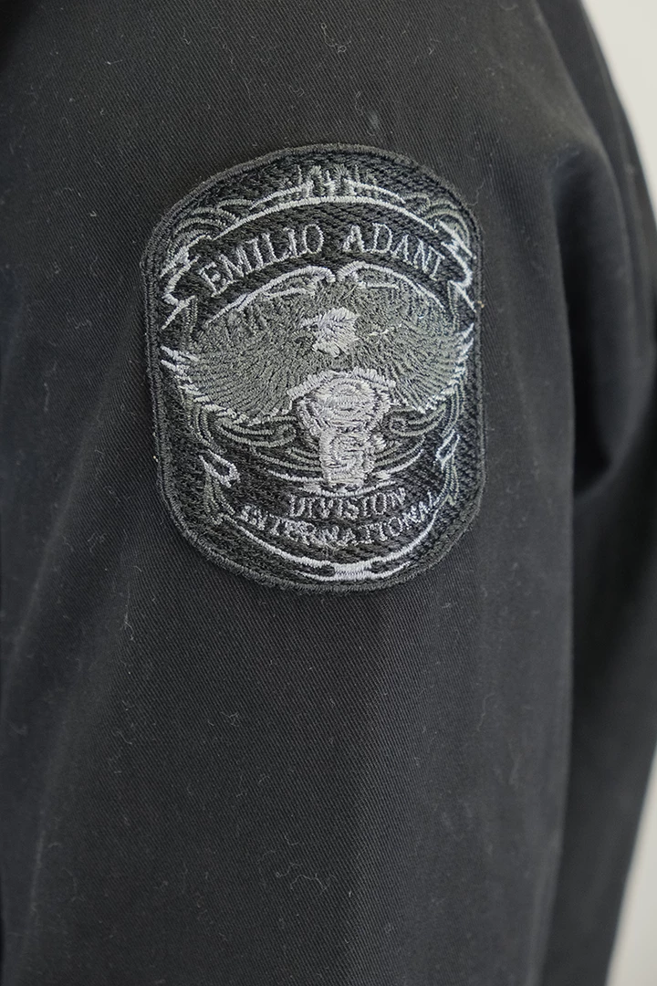 Mens Emilio Adani Men's Black Constellation L/S Shirt (S02) 9 Mens Emilio Adani Men's Black Constellation L/S Shirt (S02)