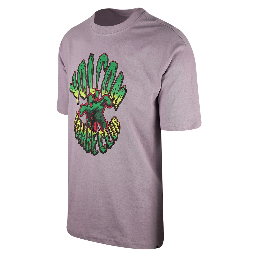 Volcom Men's Lavender Zombie Club S/S T-Shirt (S52) New Arrivals 4 Volcom Men's Lavender Zombie Club S/S T-Shirt (S52) New Arrivals
