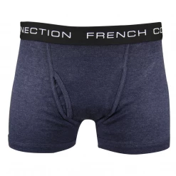 Mens French Connection Men's 3 Pack Navy Blue W/ Black Strap Boxer Briefs (S15) 11 Mens French Connection Men's 3 Pack Navy Blue W/ Black Strap Boxer Briefs (S15)