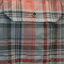 Spotted Clothing PrAna Men's Red Grey Charcoal Cayman S/S Woven Shirt (S13)