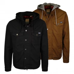 Superdry Men's Hooded Hacienda Trucker Jacket