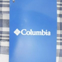 Spotted Clothing Columbia Men's Blue White Plaid Rapid Rivers II S/S Shirt