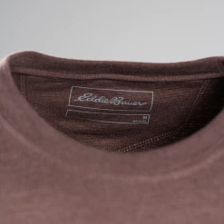Mens Eddie Bauer Men's Mulberry Wildriver Thermal Crew Neck L/S T-Shirt (S01)