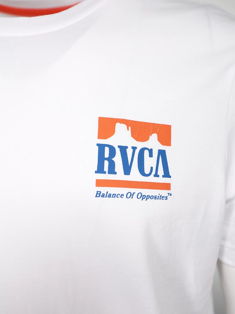 RVCA Men's White Grand Canyon Route 66 Regular Fit S/S T-Shirt (S16) 7 RVCA Men's White Grand Canyon Route 66 Regular Fit S/S T-Shirt (S16)