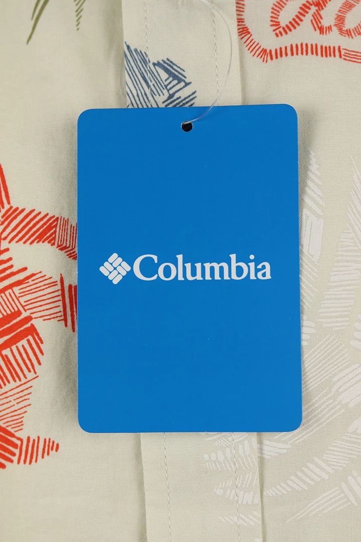 Columbia Men's Ivory Hatch Rapid Rivers S/S Woven Shirt (191) 8 Columbia Men's Ivory Hatch Rapid Rivers S/S Woven Shirt (191)