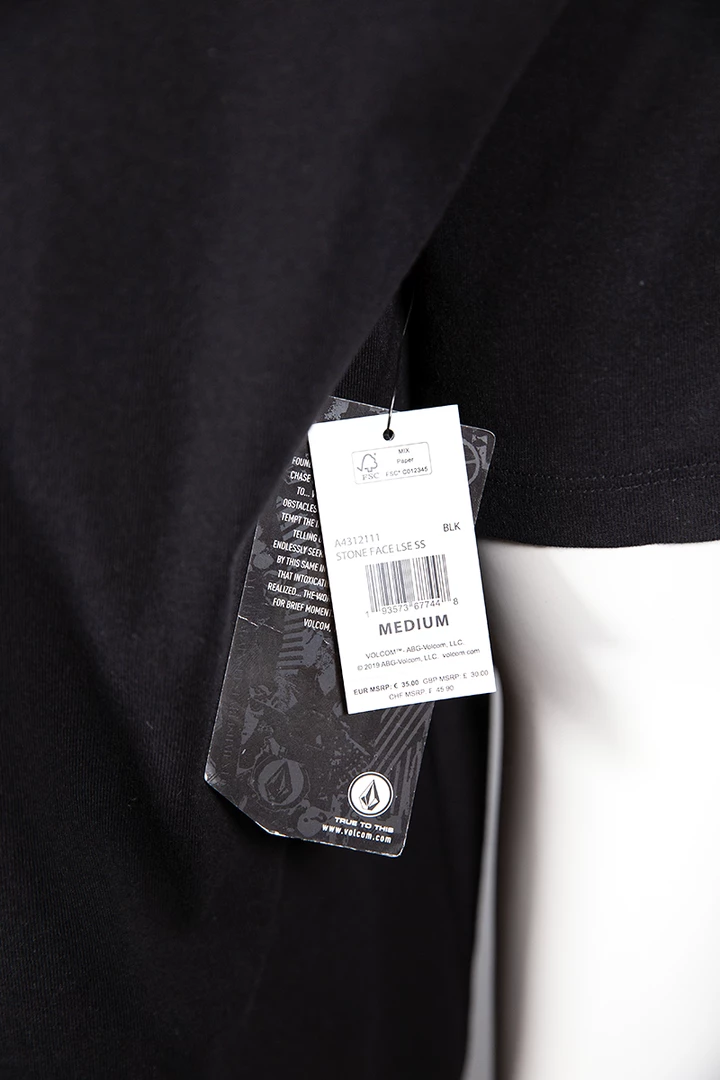 Volcom Men's Black Stone Face We Will Speak To You S/S T-Shirt (S15) 10 Volcom Men's Black Stone Face We Will Speak To You S/S T-Shirt (S15)