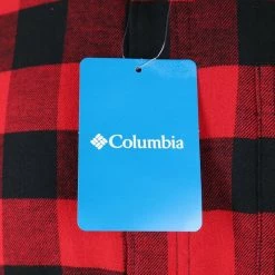 Columbia Men's Red Black Plaid Cornell Woods L/S Flannel Shirt (615) New Arrivals 12 Columbia Men's Red Black Plaid Cornell Woods L/S Flannel Shirt (615) New Arrivals