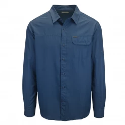 Columbia Men's Azure Blue Smith Creek L/S Woven Shirt 461
