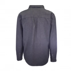 Prana Men's Grey L/S Flannel (S46)