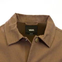 VANS Men's Demitasse MN Torrey Skate Snap On Button Shirt Jacket (S05)