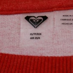 Roxy Women's Heather Strawberry Red Est 1990 Pull Over L/S Sweater (S06) T-Shirts 21 Roxy Women's Heather Strawberry Red Est 1990 Pull Over L/S Sweater (S06) T-Shirts