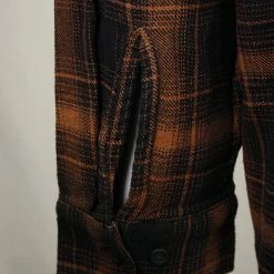 Harley-Davidson Men's Black Brown Plaid L/S Woven Shirt (S15)