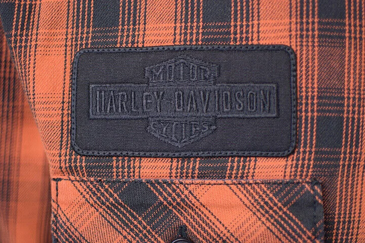 Harley-Davidson Women's Made By Milwaukee L/S Woven Shirt (Slim Fit XL) 10 Harley-Davidson Women's Made By Milwaukee L/S Woven Shirt (Slim Fit XL)