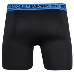 New Balance Men's Black, Navy, Bright Blue 4 Pack Boxer Brief (S04) Mens