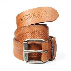 Billabong Men's Brown Buffalo Leather Belt (S07)