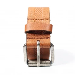 Billabong Men's Brown Buffalo Leather Belt (S07)