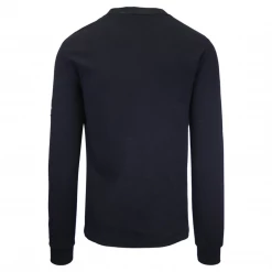 Calvin Klein Men's Black Crewneck Knit L/S Pullover Sweater (S05) Mens