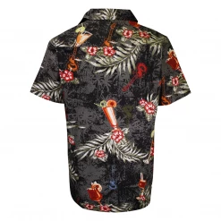 Mens Joe Browns Men's Tropical Palm Leaves S/S Woven Shirt