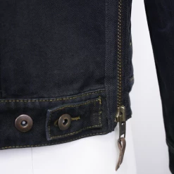 Harley-Davidson Women's Winged Applique Denim Button Up Jacket S06