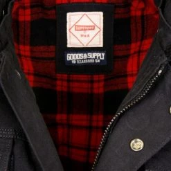 Superdry Men's Hooded Hacienda Trucker Jacket