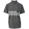 Vans Off The Wall Men's Heather Grey Tone S/S Woven Shirt (Medium Only)