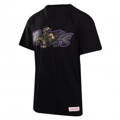 Mitchell & Ness Men's Black Camo Toronto Raptors S/S T-Shirt (S01)