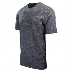 Greg Norman Men's Heather Black S/S T-Shirt (S01D)