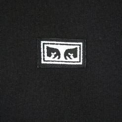 OBEY Men's Black All Eyez Crew L/S Sweater (S01)
